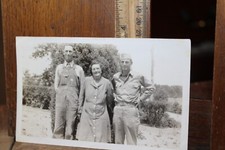 WWII Photo US Army Soldier With Father Mother