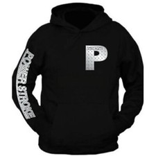 Powerstroke Silver Metal Power Hoodie Ford Power Stroke Diesel