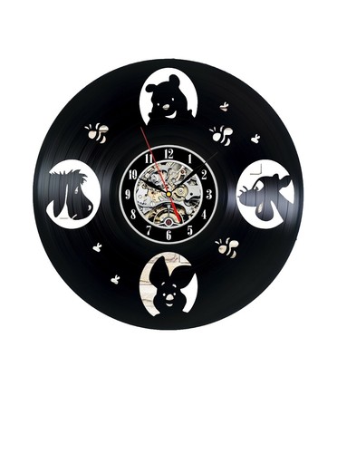 Jazz Music Vinyl Record Wall Clock Decor Handmade 1703 | eBay