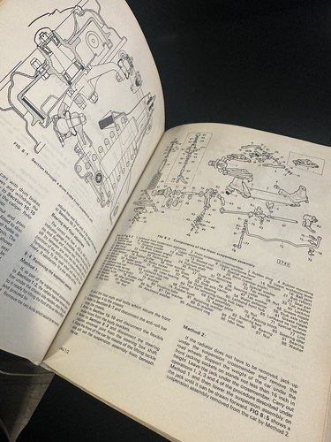 Workshop Manual For Jaguar Mark 2.4, 3.4,3.8 and Mark 1 and 2 240/340 1955-1969 - Picture 6 of 7