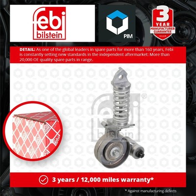 Aux Belt Tensioner fits OPEL AGILA A 1.0 1.2 00 to 07 Drive V-Ribbed 025195388