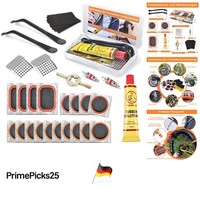 Fahrrad Flickset Gummi Reparaturset Mit Reifenheber, Kleber, Flicken