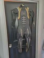 TYR Hurricane Freak Of Nature Wetsuit Black/Gold White Accents Womens Medium
