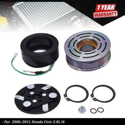 A/C Compressor Clutch Repair Kit Fit For 2006 2007 2008-2011 Honda Civic 2.0L l4