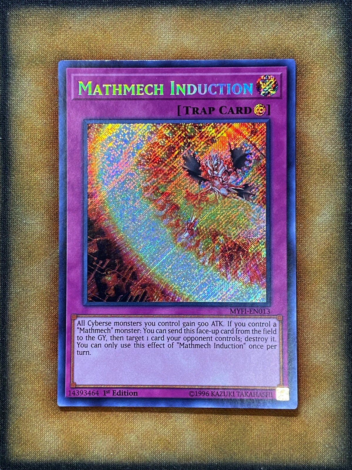 Yugioh Mathmech Induction MYFI-EN013 Secret Rare 1st Ed NM | eBay