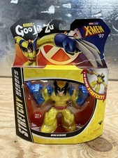 Heroes of Goo Jit Zu X-Men '97 Wolverine Stretchy Action Figure BoxDamaged