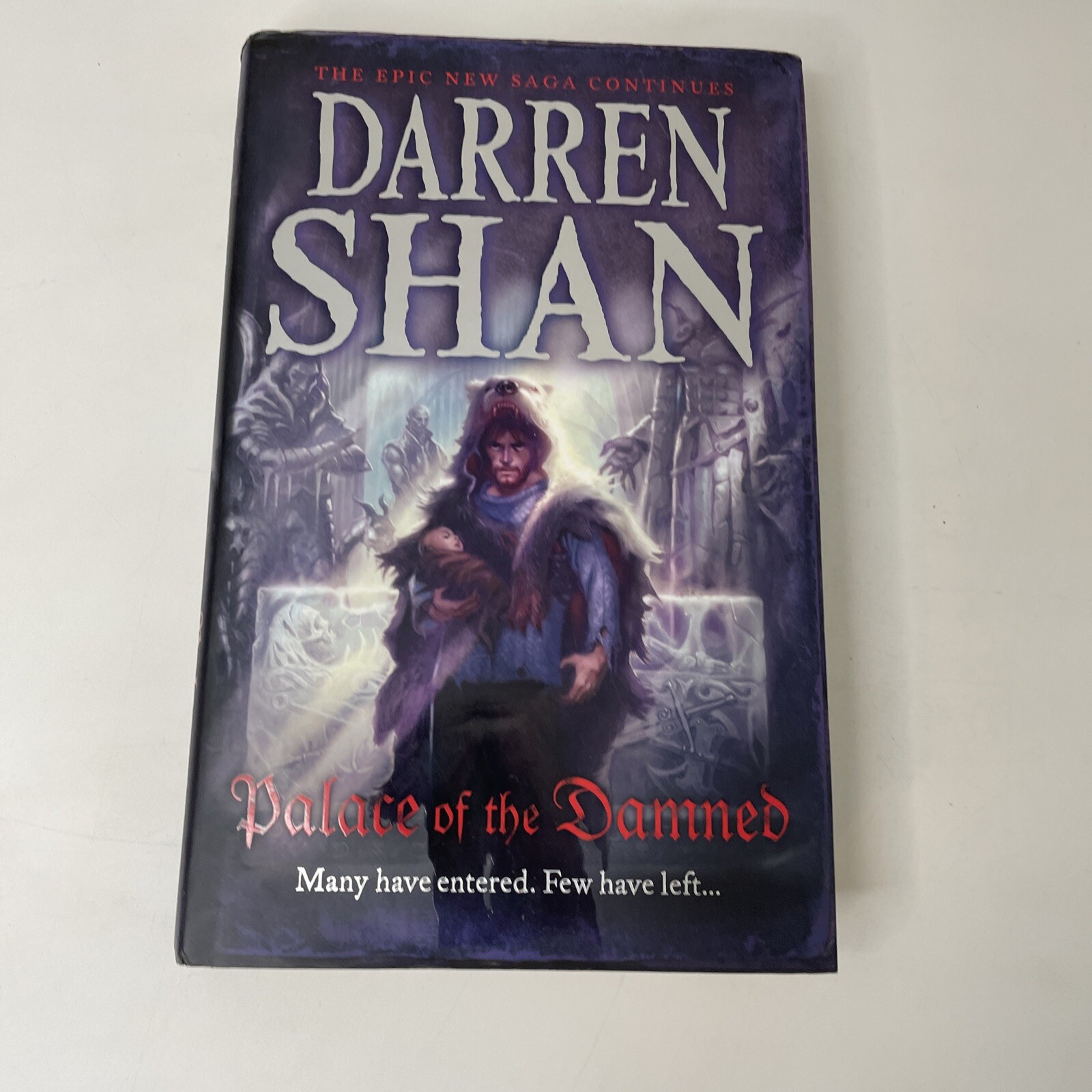 Palace Of The Damned - Darren Shan (HB DJ 1st/1st SIGNED)