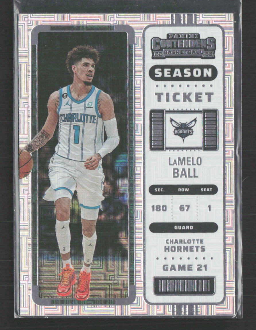 2022-23 Panini Contenders #72 LaMelo Ball Season Ticket  (Q)
