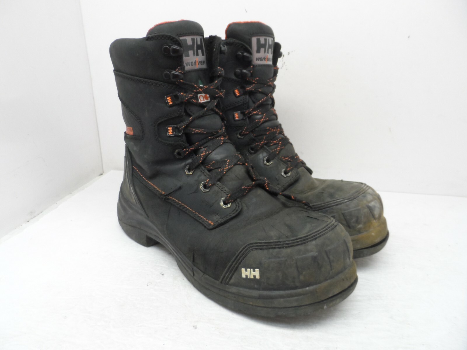 HELLY HANSEN Men's 8" INSULATED CTCP HHS202022 WORK BOOTS Black Size
