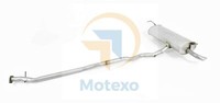 Klarius DN728L Auspufftopf Hinten Qashqai 1.5 10-13