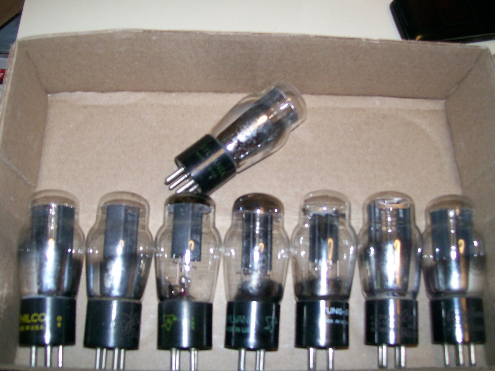 Eight type 80 vacuum tubes eBay