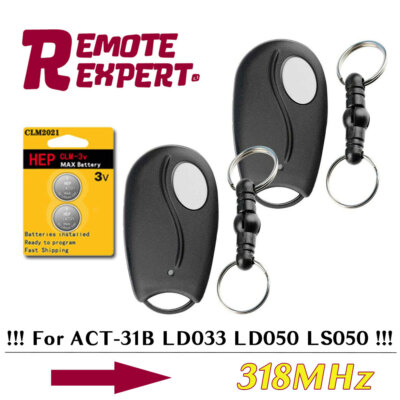 For Linear MCT-2 Mega Code Garage Door Remote Transmitter DNT00084 318mhz MCT-3