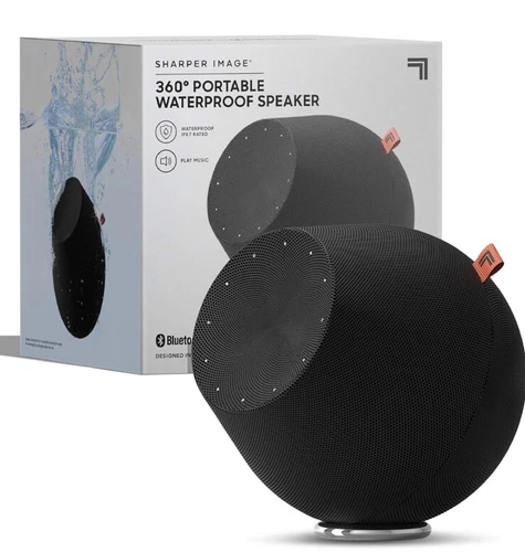 Sharper Image 360° Portable Waterproof Speaker 1011031-image