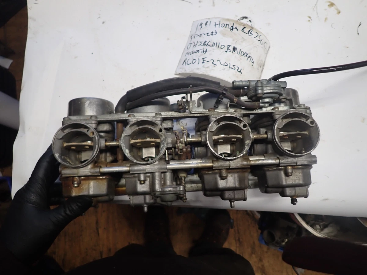 1981 honda cb750 on sale carburetor