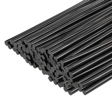 Mini Hot Glue Gun Sticks 4-inch x 0.27-inch for Glue Guns, Black 100pcs 0.16 per stick