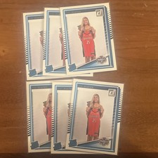Kiki Iriafen Washington Mystics WNBA Rated Rookie 6 Card Lot