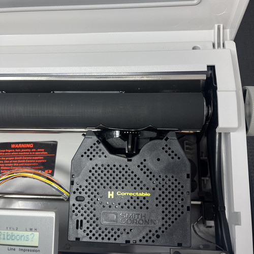 Máquina de escribir eléctrica portátil Smith Corona Mark XII modelo 5A diccionario - Imagen 8 de 19