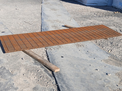Steel Grating - 28-3/4" x 8'-11" x 1" - Walkway, Drain Cover, Decking