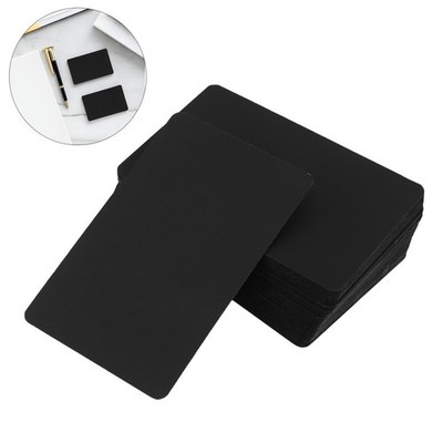 100 Pcs Blank Index Cards Revision Paper Message Note