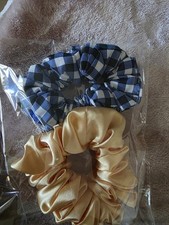 Women  s Fabric Hair Scrunchie, Multicolor, Suitable for Hair