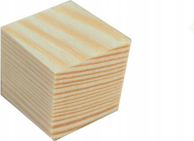 Wooden World 10 x Würfel aus Holz mit einfachen Würfeln Würfelwürfel Blank Pla