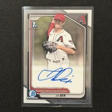 2024 Bowman Draft Chrome - JD Dix 1st Bowman AUTO #CPA-JD First Diamondbacks