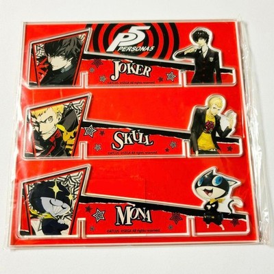 Persona 5 Acrylic Perpetual Calendar Ryuji Sakamoto Dress-Up Parts New
