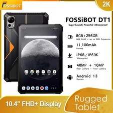 Global Version FOSSiBOT DT1 Rugged Tablet 11000mAh 10.4" Display 8GB+256GB 48MP