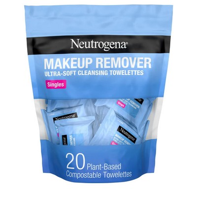 xBeStill Glow  Neutrogena Makeup Remover Wipes 20 Ct Individually Wrapped Facial