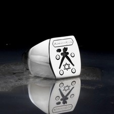 KAMBO 925 Sterling Silver Mens Ring Handmade ...