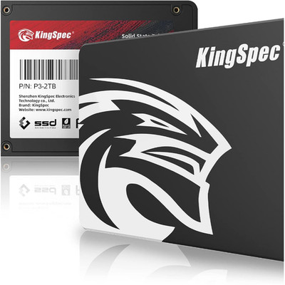 KingSpec SSD 2TB 2,5 Zoll SATA III 3D NAND 550MB/s interne Festplatte Laptop