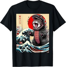 Catzilla Persian Cat Japanese Art Gifts for Men Women Kid T-Shirt