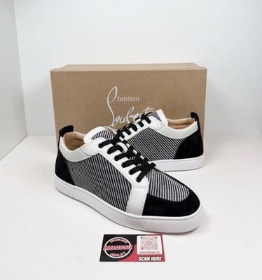 Size 8.5US - Christian Louboutin Rantulow Orlato Black/White  NEW/RETAIL $1K!