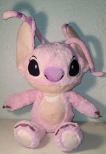 XL PLUSH DISNEY LILO Stitch ANGEL SMOKE PET FREE VERY NICE CLEAN