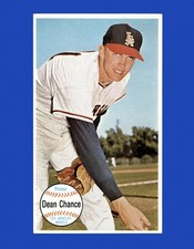 1964 Topps Giant Set-Break # 16 Dean Chance EX-EXMINT *GMCARDS*