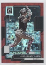 2022 Panini Donruss Optic Red Pandora Prizm 55/99 Jake Cronenworth #186 0r2f