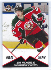 2008-09 Binghamton Senators (AHL) Jim McKenzie