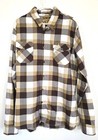Dixxon Rambler men's flannel shirt! XLT, brown and white plaid, NWOT unworn. — photo 1