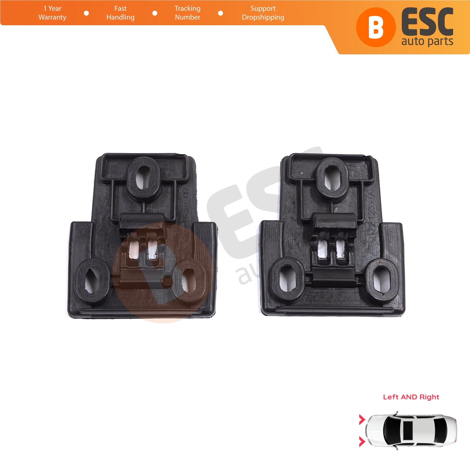 Headlight Bottom Locking Bracket Left Right for Porsche Cayenne 92A 958 2010-14