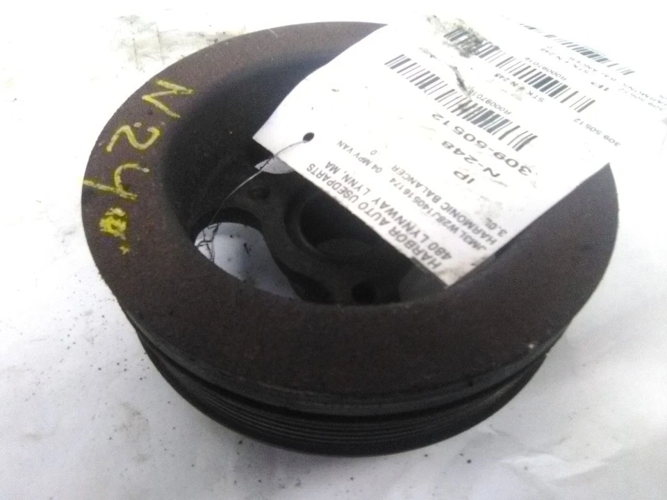 04 Mazda MPV Van Harmonic Balancer 6-181 3.0 litros - Imagem 3 de 4