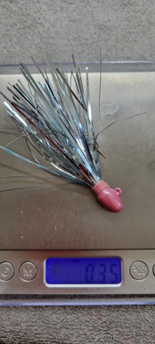 Pink Pompano Mylar Saltwater Jigs 1/0 Saltwater Hook. 6 Pack - Picture 1 of 3