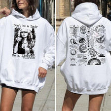 Don't be a lady be a legend Stevie Nicks Hoodie Music Concert Hoodie