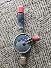Vintage STANLEY Handyman Eggbeater Drill H1214 Made in Usa.
