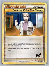 Professor Oak's New Theory 101/123 Uncommon HeartGold & SoulSilver Pokemon MP on eBay