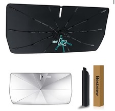 Foldable Car Sun Shade Windshield Sunshade Front Window Cover Visor UV Umbrella