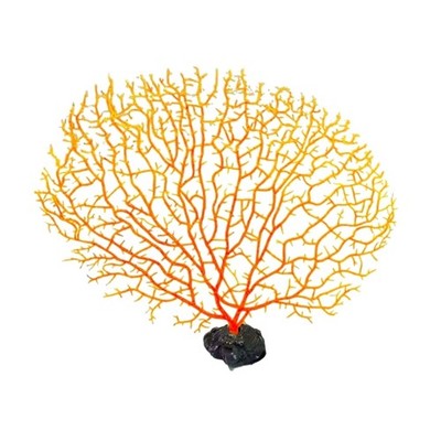 Artificial Coral Branch D��cor Faux Coral Reef D��cor Sea Fan Coral Decorations