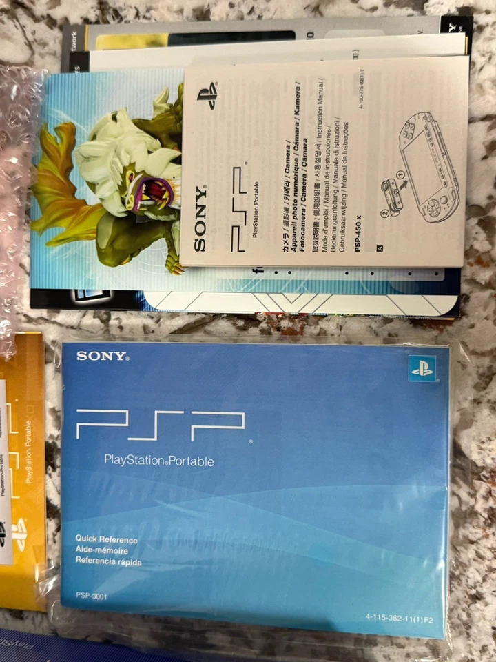 Sony PSP-3000 Cámara Playstation Portátil Caja y Papeleo Nuevo. Foto 3 de 4