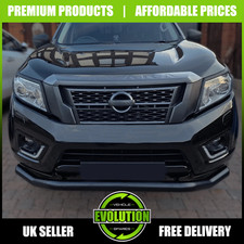 FRONT GRILL MATTE BLACK NP300 BUMPER GRILLE FOR NISSAN NAVARA 2016-2022