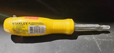 STANLEY 6 In 1 Screwdiver comes with 1 Phillips screwdriver Head 