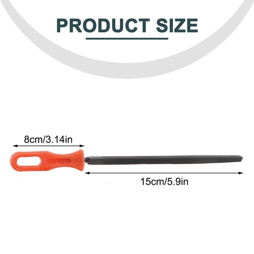 6Inch Triangle Steel File Triangular Files Woodworking/Grinding Saw /Accessories - Picture 11 of 12